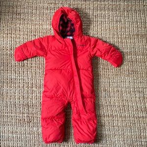 Columbia snowsuit down 12-18 months